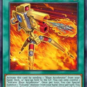 Volcanic Blaze Accelerator - (Legendary Duelists: Soulburning Volcano) - (LD10-EN021) - (Super Rare)