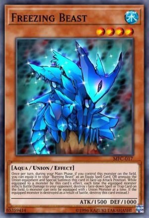 Freezing Beast - (Dark Revelation Volume 1) - (DR1-EN072) - (Common)