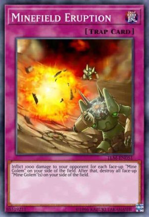 Minefield Eruption - (Dark Revelation Volume 3) - (DR3-EN231) - (Common)(Damaged)