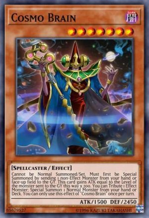 Cosmo Brain - (2019 Gold Sarcophagus Tin Mega Pack) - (MP19-EN089) - (Common)