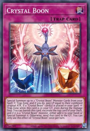 Crystal Boon - (Structure Legend of the Crystal Beasts) - (SDCB-EN032) - (Common)