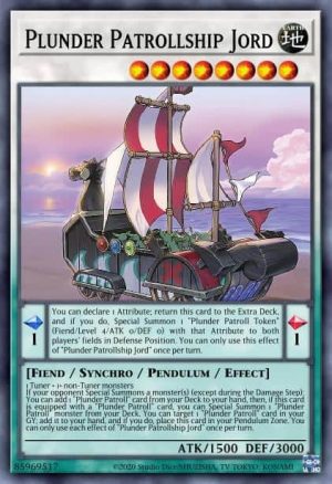 Plunder Patrollship Jord - (Photon Hypernova) - (PHHY-EN041) - (Super Rare)