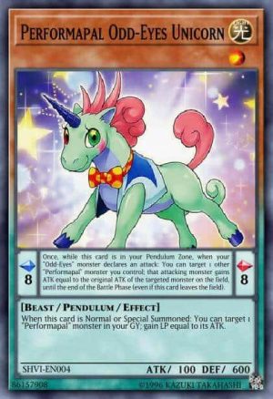 Performapal Odd-Eyes Unicorn - (Legendary Dragon Decks) - (LEDD-ENC07) - (Common)