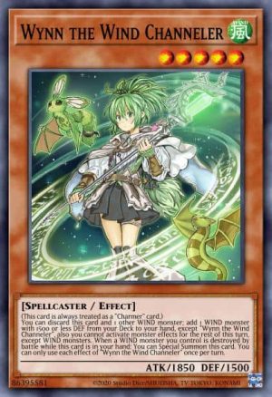 Wynn the Wind Channeler - (Rarity Collection) - (RA01-EN018) - (Super Rare)