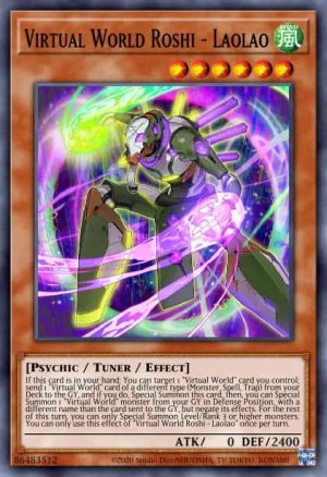 Virtual World Roshi - Laolao - (Phantom Rage) - (PHRA-EN011) - (Super Rare)