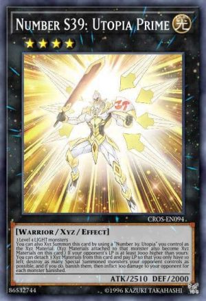 Number S39: Utopia Prime - (Crossed Souls) - (CROS-EN094) - (Super Rare)