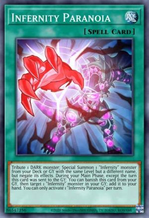 Infernity Paranoia - (Phantom Rage) - (PHRA-EN060) - (Common)