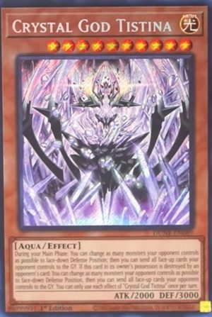 Crystal God Tistina - (Duelist Nexus) - (DUNE-EN089) - (Secret Rare)