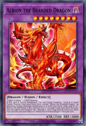 Albion the Branded Dragon - (Structure Albaz Strike) - (SDAZ-EN046) - (Common)