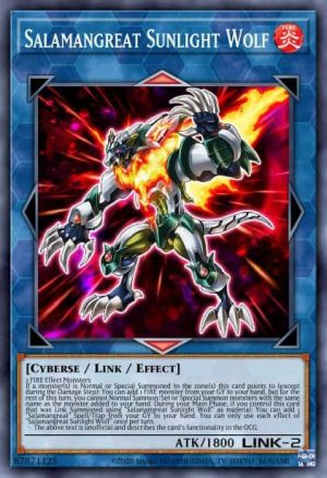 Salamangreat Sunlight Wolf - (Savage Strike) - (SAST-EN048) - (Rare)