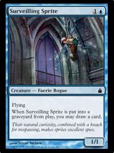 Surveilling Sprite - Ravnica: City of Guilds-(067)