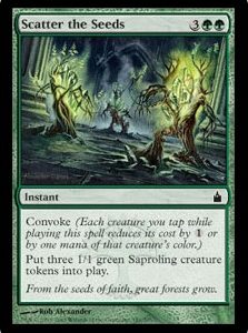 Scatter the Seeds - Ravnica: City of Guilds-(181)