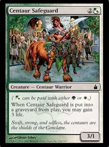 Centaur Safeguard - Ravnica: City of Guilds-(244)