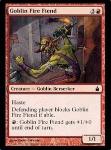 Goblin Fire Fiend - Ravnica: City of Guilds-(127)