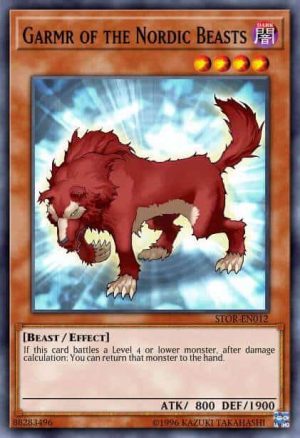 Garmr of the Nordic Beasts - (Legendary Hero Decks) - (LEHD-ENB03) - (Common)
