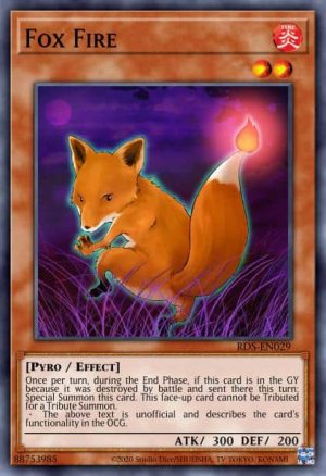 Fox Fire - (Onslaught of the Fire Kings Structure) - (SDOK-EN018) - (Common)
