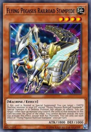 Flying Pegasus Railroad Stampede - (Legendary Duelists Season 2) - (LDS2-EN122) - (Common)