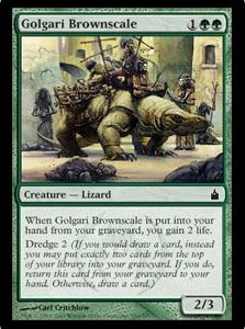 Golgari Brownscale - Ravnica: City of Guilds-(166)