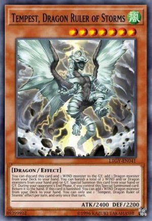 Tempest, Dragon Ruler of Storms - (Maximum Gold El Dorado) - (MGED-EN011) - (Premium Gold Rare)