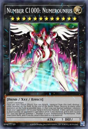 Number C1000: Numerounius - (Maximum Gold El Dorado) - (MGED-EN031) - (Premium Gold Rare)