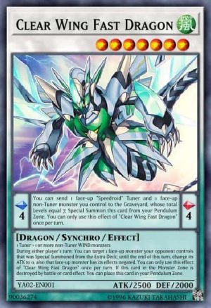 Clear Wing Fast Dragon - (Duel Devastator) - (DUDE-EN011) - (Ultra Rare)