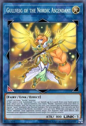 Gullveig of the Nordic Ascendant - (Legendary Hero Decks) - (LEHD-ENB00) - (Ultra Rare)