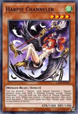 Harpie Channeler - (The Lost Art Promotion 2020 J) - (LART-EN022) - (Ultra Rare)