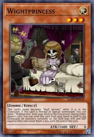 Wightprincess - (Raging Tempest) - (RATE-EN033) - (Common)
