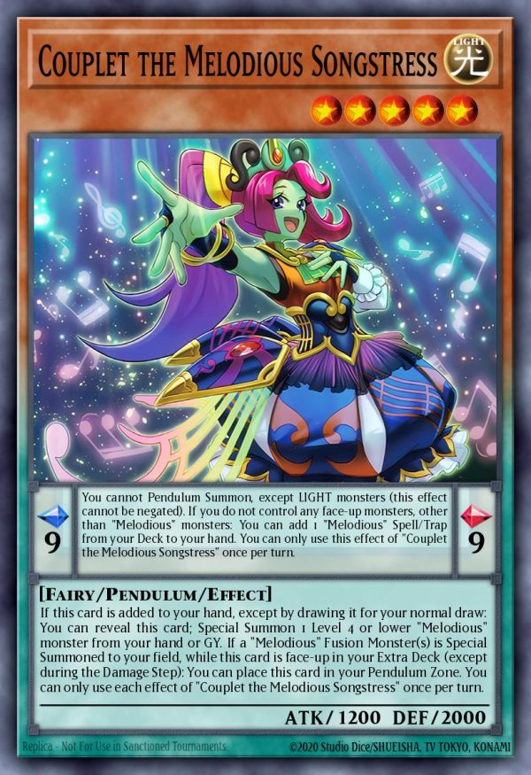 Couplet the Melodious Songstress - (Legacy of Destruction) - (LEDE-EN010) - (Common)