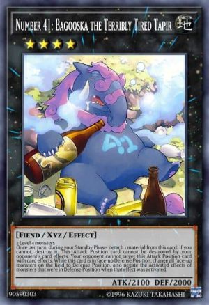 Number 41: Bagooska the Terribly Tired Tapir - (Maximum Gold El Dorado) - (MGED-EN090) - (Rare)