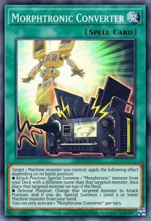 Morphtronic Converter - (Power of the Elements) - (POTE-EN098) - (Common)