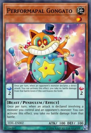 Performapal Gongato - (The Dark Illusion) - (TDIL-EN002) - (Common)
