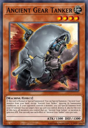 Ancient Gear Tanker - (Legacy of Destruction) - (LEDE-EN007) - (Common)