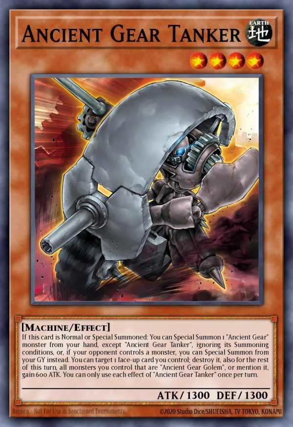 Ancient Gear Tanker - (Legacy of Destruction) - (LEDE-EN007) - (Common)