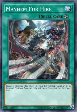 Mayhem Fur Hire - (Dark Saviors) - (DASA-EN025) - (Secret Rare)