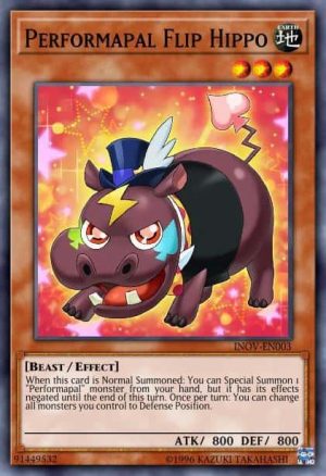 Performapal Flip Hippo - (Invasion Vengeance) - (INOV-EN003) - (Common)