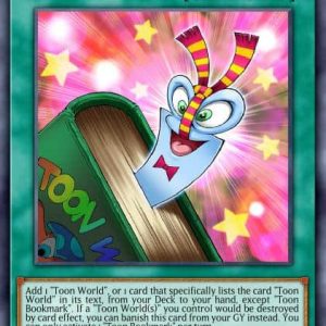 Toon Bookmark - (Battles of Legend Crystal Revenge) - (BLCR-EN067) - (Secret Rare)