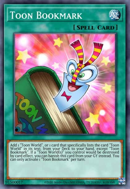 Toon Bookmark - (Battles of Legend Crystal Revenge) - (BLCR-EN067) - (Secret Rare)