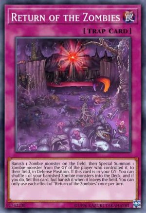Return of the Zombies - (Structure Zombie Horde) - (SR07-EN034) - (Common)