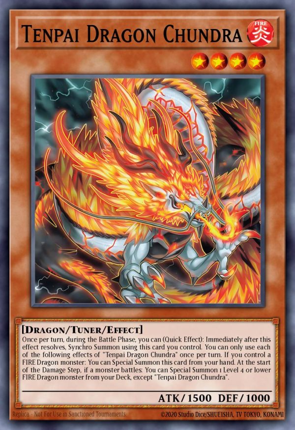 Tenpai Dragon Chundra - (Legacy of Destruction) - (LEDE-EN018) - (Common)
