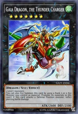 Gaia Dragon, the Thunder Charger - (Astral Pack Seven) - (AP07-EN001) - (Ultimate Rare)