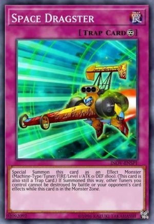 Space Dragster - (Invasion Vengeance Sneak Peek Promo) - (INOV-ENSP1) - (Ultra Rare)
