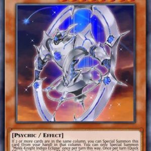 Mekk-Knight Indigo Eclipse - (Extreme Force) - (EXFO-EN019) - (Super Rare)