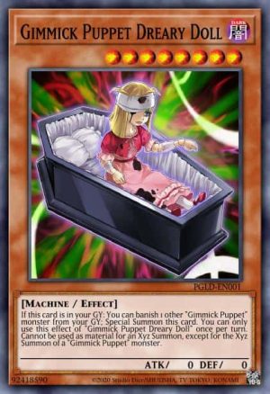 Gimmick Puppet Dreary Doll - (Premium Gold) - (PGLD-EN001) - (Gold Secret Rare)