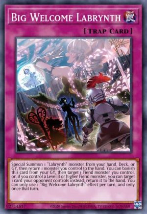 Big Welcome Labrynth - (Photon Hypernova) - (PHHY-EN077) - (Ultra Rare)
