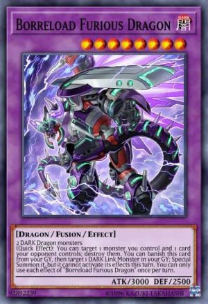 Borreload Furious Dragon - (Structure Rokket Revolt) - (SDRR-EN042) - (Ultra Rare)