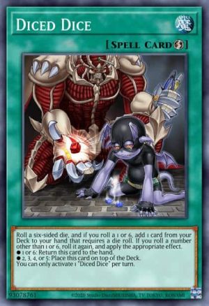 Diced Dice - (Rise of the Duelist) - (ROTD-EN067) - (Common)