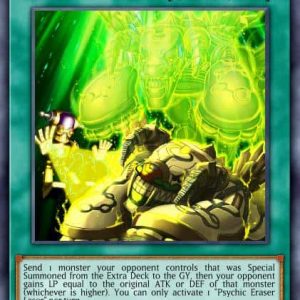 Psychic Eraser Laser - (2022 Tin of the Pharaoh's Gods) - (MP22-EN052) - (Common)