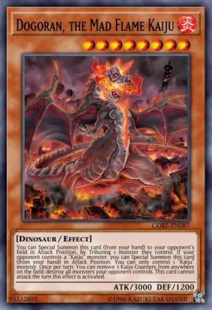Dogoran, the Mad Flame Kaiju - (OTS Tournament Pack 5) - (OP05-EN004) - (Super Rare)