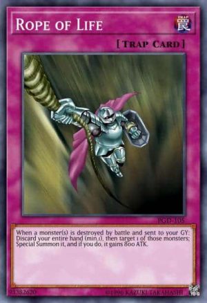 Rope of Life - (Dark Revelation Volume 1) - (DR1-EN054) - (Rare)(Damaged)